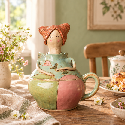 💖 Handmade Fairies Storage Jar/Mug