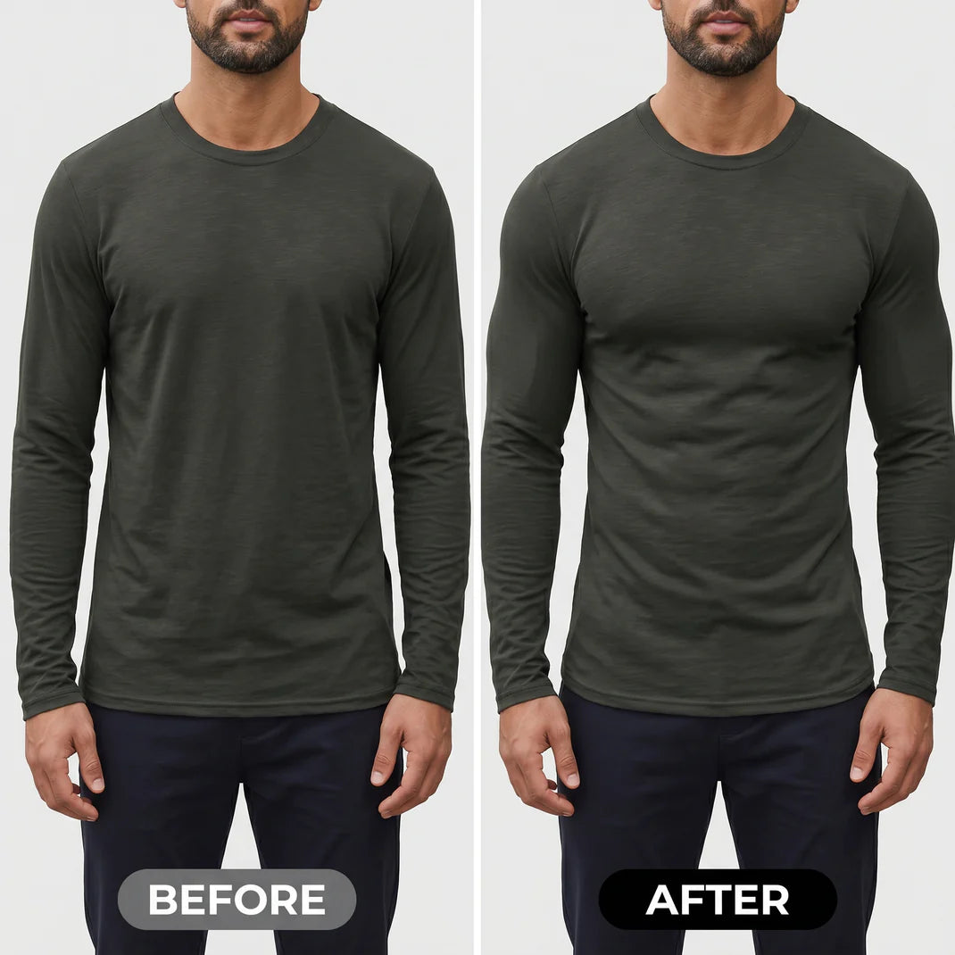 Muscle Boost Tee | Instantly Look Stronger, More Athletic & More Confident
