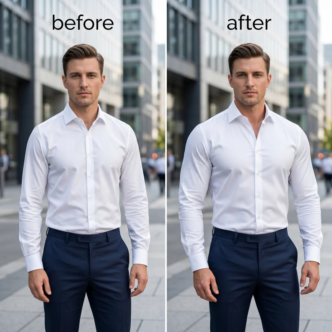 Muscle Boost Tee | Instantly Look Stronger, More Athletic & More Confident