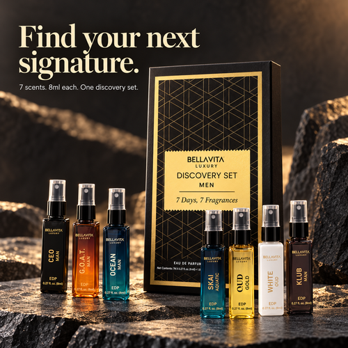 🎁 Men's Fragrance Discovery Gift Set – 7 × 8ml