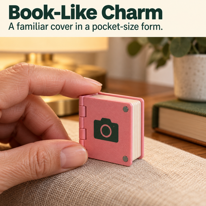 📖 Mini Photo Book Keychain – Keep Your Favorite Memories Close