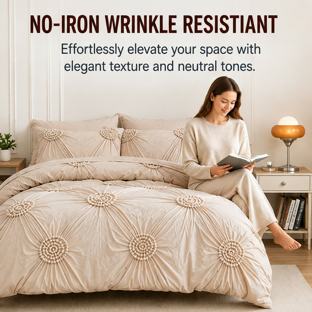 No-Iron Wrinkle Resistant