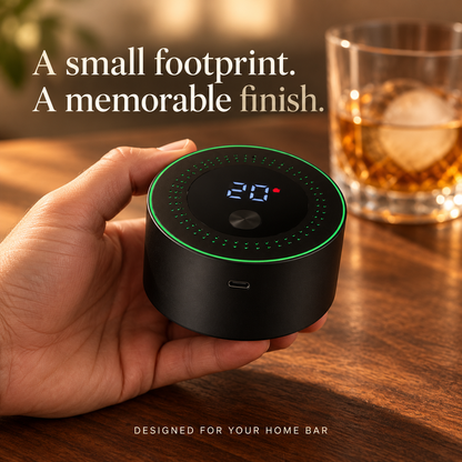 🍺 Electric Whiskey Smoker Kit — Rechargeable, No Butane