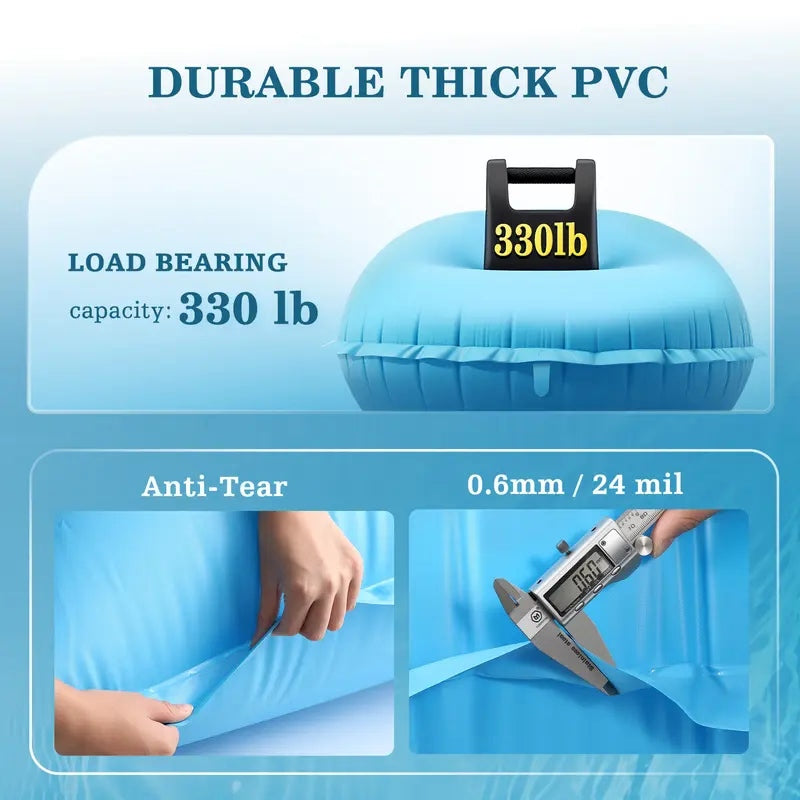 💧 Winter 50% OFF - Uirway Heavy‑Duty PVC Winter Pool Pillow for Above‑Ground Pools