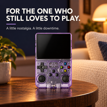 🎮 R36S Retro Handheld Console – 3.5″ IPS Screen & Dual Sticks