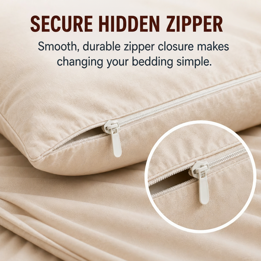 Secure Hidden Zipper