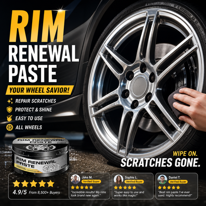 🥳2026 HOT SALE🥳💞50K+ SOLD!💨✨All-in-One Wheel Care & Restoration Paste