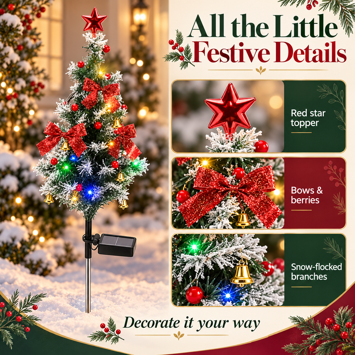 Tree decoration details