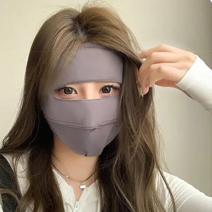 Ice Cooling Sunscreen Face Mask