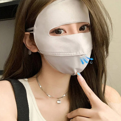 Ice Cooling Sunscreen Face Mask