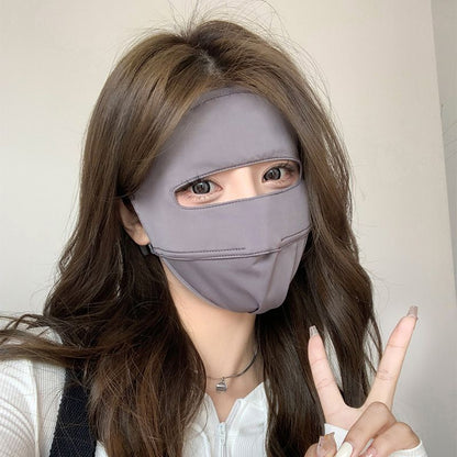 Ice Cooling Sunscreen Face Mask