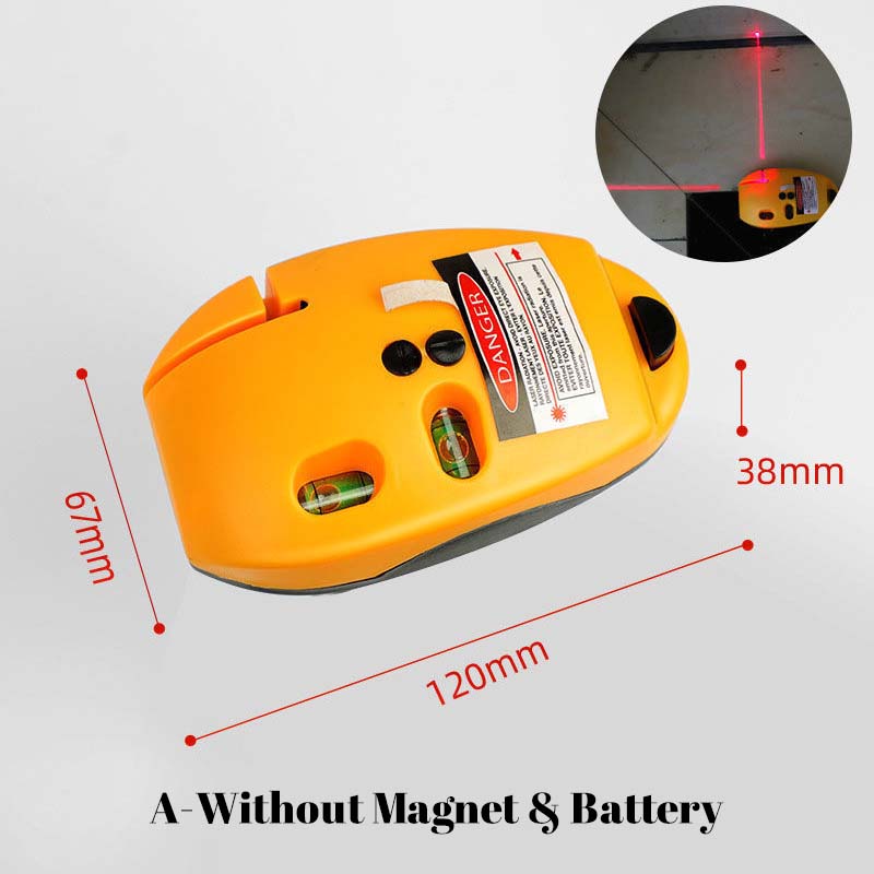 🔧90° Right‑Angle Laser Level Square | Infrared Line Marker for Tiling & DIY Projects