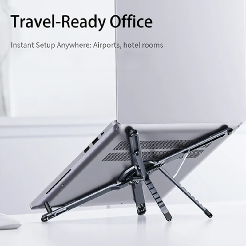 🎉50% KORTING!📱4-in-1 Multifunctionele Magnetische Apparaatstandaard: Aluminiumlegering – Draagbaar, Verstelbaar & Stabiel Voor Telefoon/Tablet/Laptop!