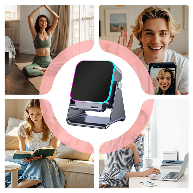 🔥Limited 50% discount!🔥 5-in-1 wireless Bluetooth speaker with induction function and adjustable cell phone holder