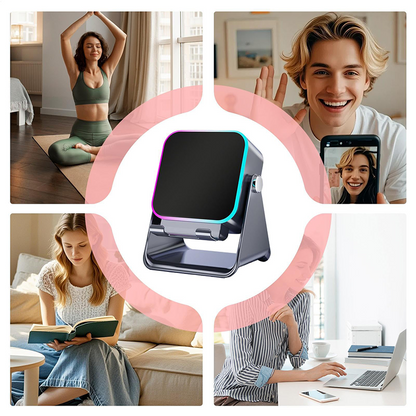 🔥Limited 50% discount!🔥 5-in-1 wireless Bluetooth speaker with induction function and adjustable cell phone holder