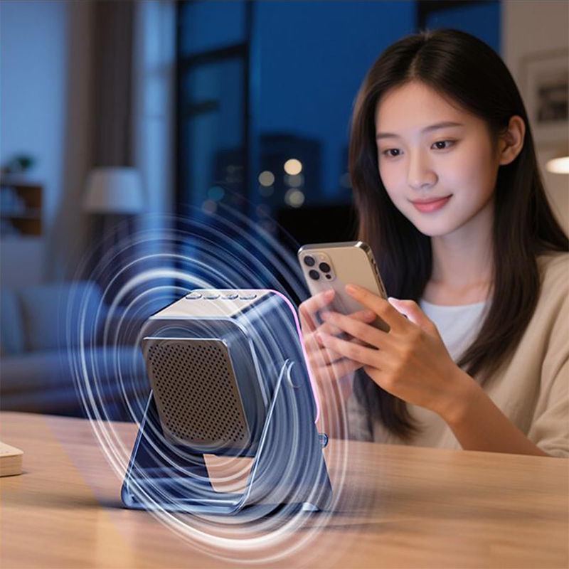 🔥Limited 50% discount!🔥 5-in-1 wireless Bluetooth speaker with induction function and adjustable cell phone holder