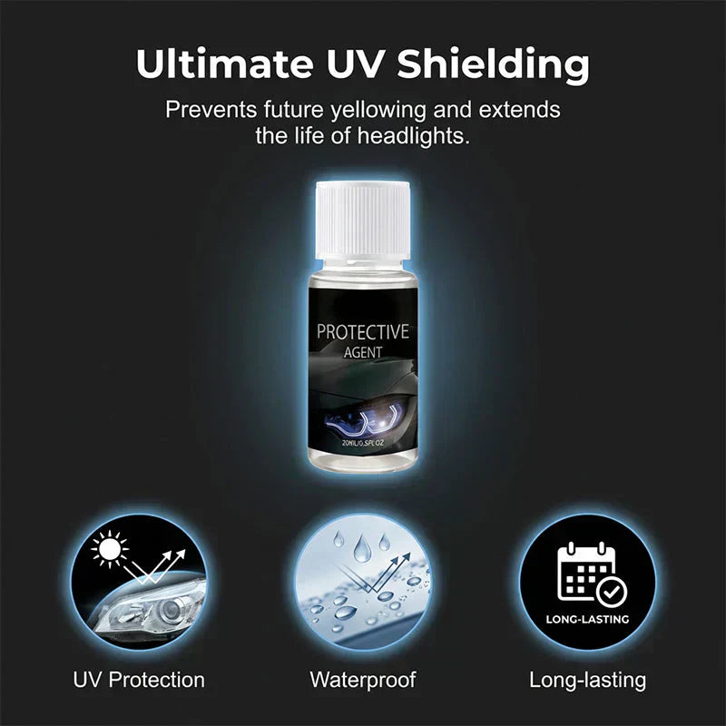 🚗 BUY 2 GET 1 FREE! 🔆 Professional Car Headlight Restoration Kit – Removes yellowing & scratches, restores clarity & UV protection – easy DIY solution ✨