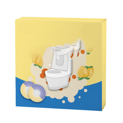 🚽✨ Dual-Color Toilet Cleaning Agent 🌊💙