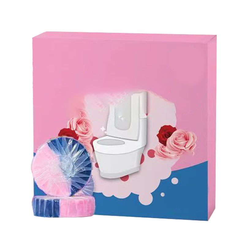 🚽✨ Dual-Color Toilet Cleaning Agent 🌊💙