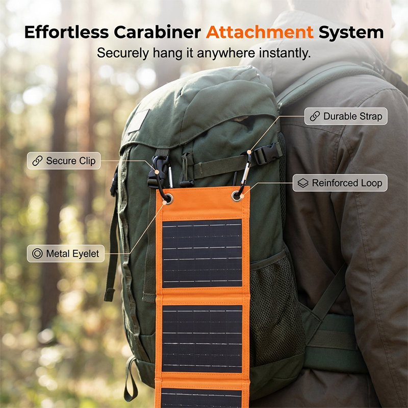 🔥Last Day Sale 60% OFF⏰☀️🔋Portable Solar Panel with USB Charging🏕️