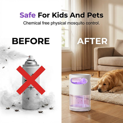 UV Mosquito Killer Lamp — Silent, Chemical-Free, USB Powered
