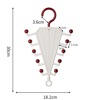 🥳2026 HOT SALE🥳Multi-Functional V-Shaped Double Sided Hanger Storage Rack