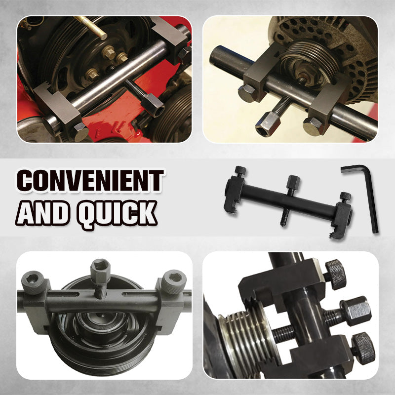 🔧⚙️ Adjustable Crankshaft Pulley Removal Tool – 50% OFF! Fits most vehicles, easy to use, heavy-duty – remove pulleys without hassle. 🚗