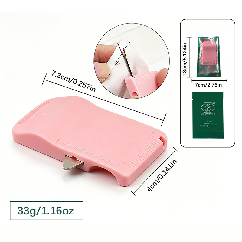 ✨ Sewing Machine Seam Guide with Ripper | Consistent Seam Width | Professional Results
