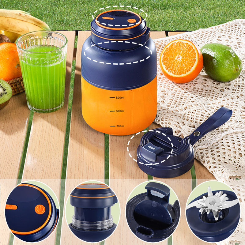 🍎 Healthy Lifestyle On-the-Go Juicer — Make Fresh Fruit & Veggie Drinks in Seconds