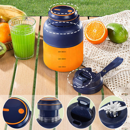 🍎 Healthy Lifestyle On-the-Go Juicer — Make Fresh Fruit & Veggie Drinks in Seconds