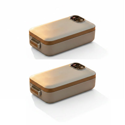 🎀RECHARGEABLE🍱⚡ Portable electric lunch box with self-heating 🔋🌡️
