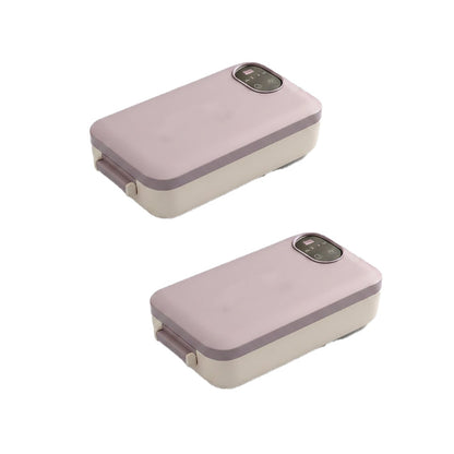 🎀RECHARGEABLE🍱⚡ Portable electric lunch box with self-heating 🔋🌡️