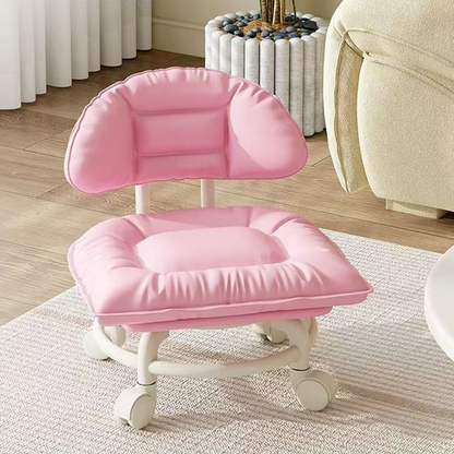 🪑40% OFF NOW! ⏰ Rolling Low Stool with Backrest – Padded seat & silent casters – Perfect for workshops, garages or studios – comfortable and mobile 🛠️✨