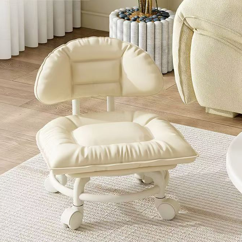 🪑40% OFF NOW! ⏰ Rolling Low Stool with Backrest – Padded seat & silent casters – Perfect for workshops, garages or studios – comfortable and mobile 🛠️✨
