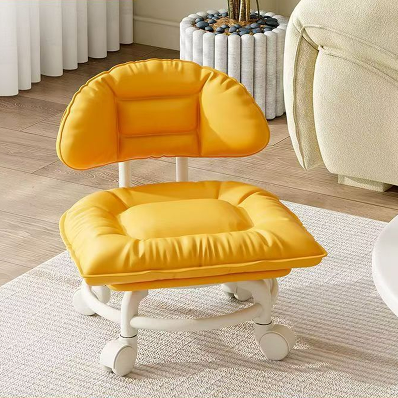 🪑40% OFF NOW! ⏰ Rolling Low Stool with Backrest – Padded seat & silent casters – Perfect for workshops, garages or studios – comfortable and mobile 🛠️✨