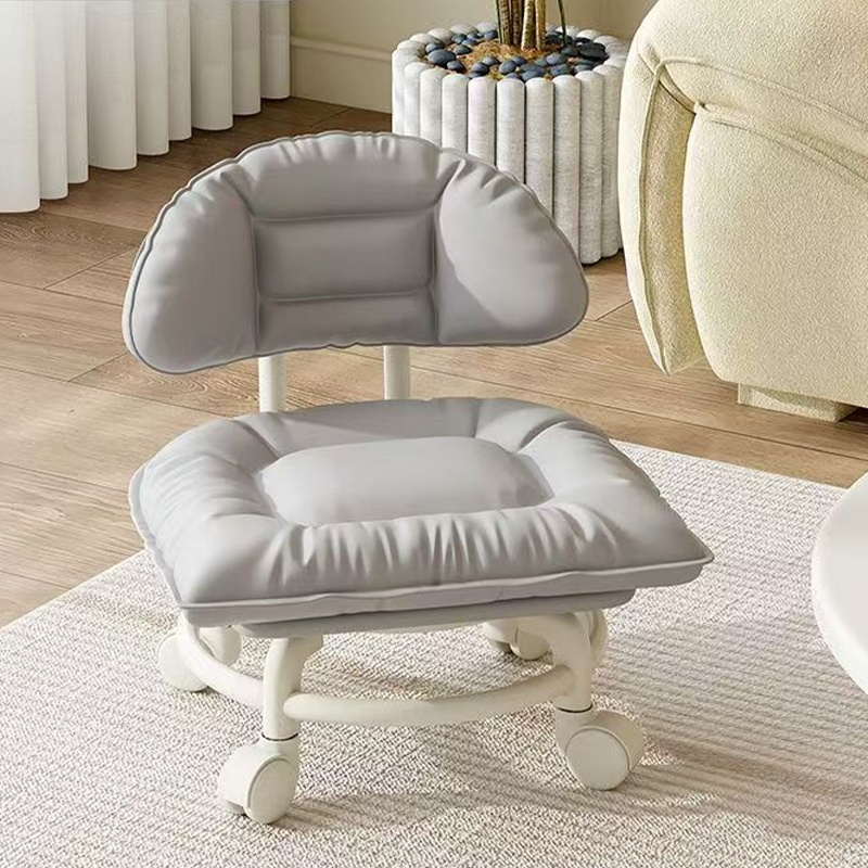 🪑40% OFF NOW! ⏰ Rolling Low Stool with Backrest – Padded seat & silent casters – Perfect for workshops, garages or studios – comfortable and mobile 🛠️✨