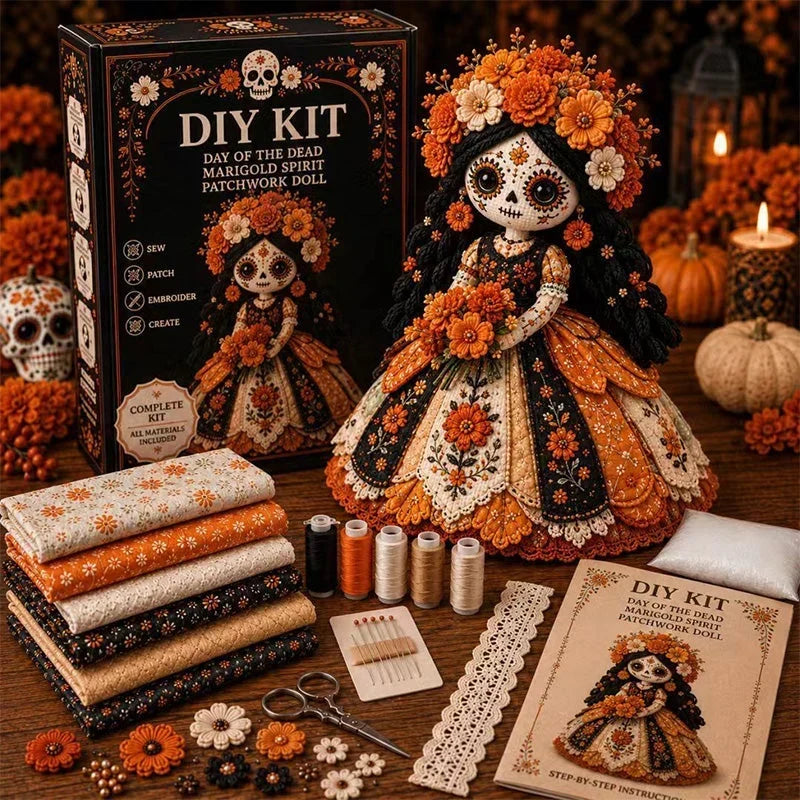 Halloween Heirloom Doll-Making Kit