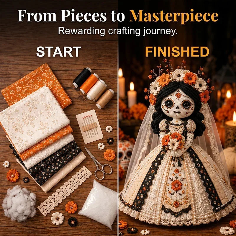 Halloween Heirloom Doll-Making Kit
