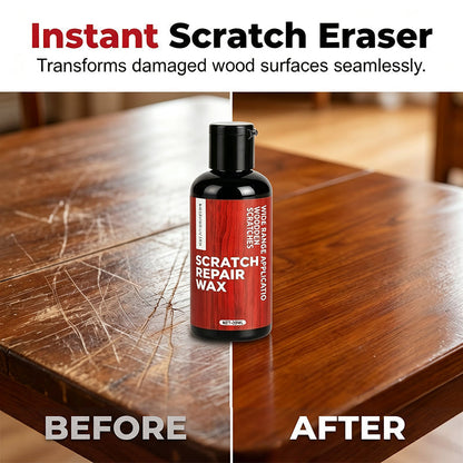 🔥Scratch Repair Wax with Sponge Eraser–Restores natural grain, no need to replace! 💰