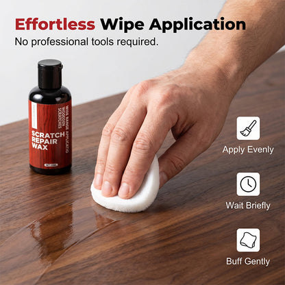 🔥Scratch Repair Wax with Sponge Eraser–Restores natural grain, no need to replace! 💰
