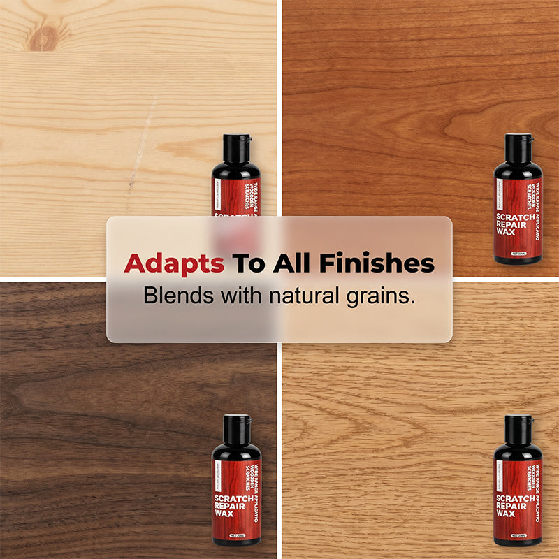🔥Scratch Repair Wax with Sponge Eraser–Restores natural grain, no need to replace! 💰
