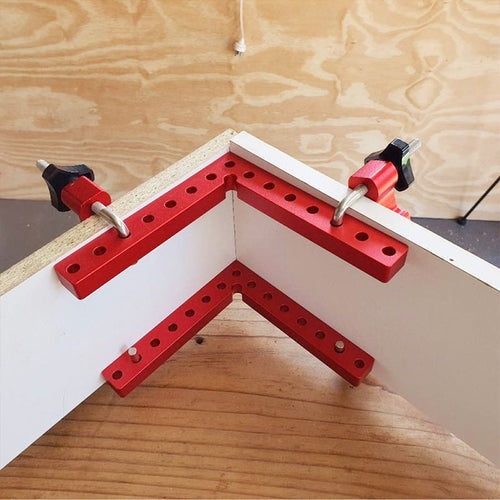 🔧 “Perfect 90° Corners, Every Time — Precision Clamping for Flawless Woodworking.”