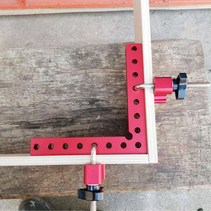🔧 “Perfect 90° Corners, Every Time — Precision Clamping for Flawless Woodworking.”