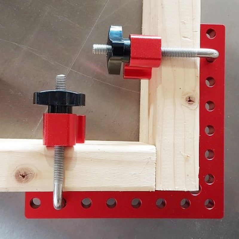 🔧 “Perfect 90° Corners, Every Time — Precision Clamping for Flawless Woodworking.”