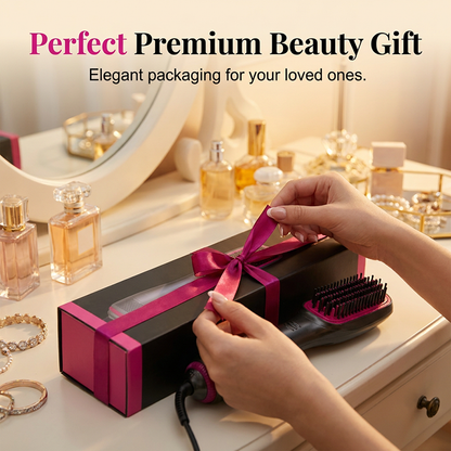 🎉 2026 Sale — Over 162,000 Sold! 💇‍♀️ Professional 3-in-1 Hot Air Brush – Dry, Detangle & Volumize in One Step ✨