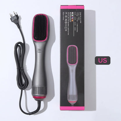 🎉 2026 Sale — Over 162,000 Sold! 💇‍♀️ Professional 3-in-1 Hot Air Brush – Dry, Detangle & Volumize in One Step ✨