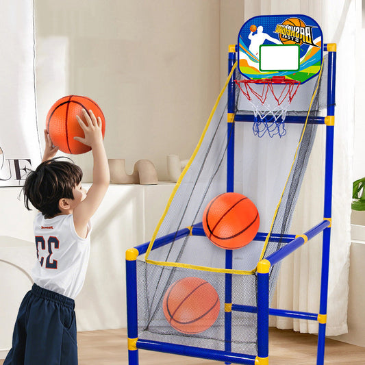 🏀 Kids' Indoor Basketball Arcade Game with 4 Balls