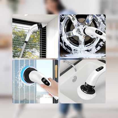 🧽9-in-1 Electric Cleaning Brush Set for Home Use