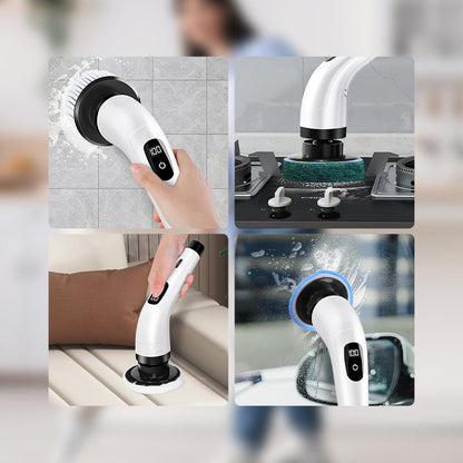 🧽9-in-1 Electric Cleaning Brush Set for Home Use