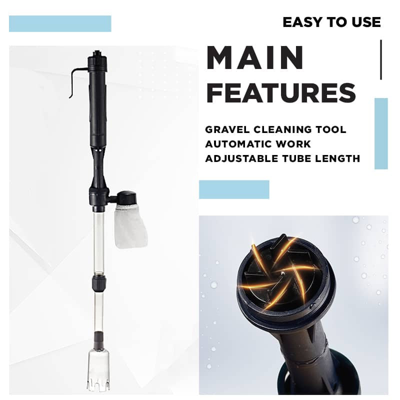 🥳2026 HOT SALE💞✨Electric Aquarium Gravel Cleaner